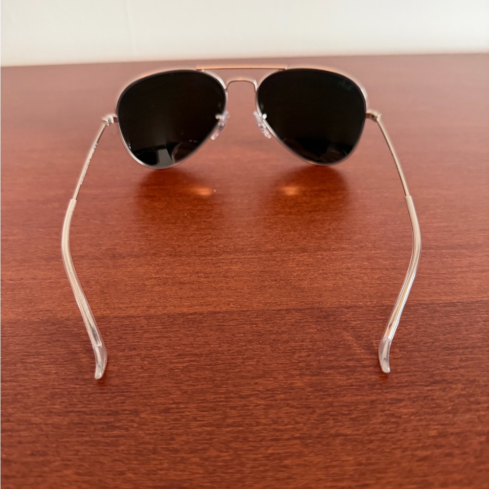 Ray-Ban RB3025 Pink Mirror Aviator Sunglasses - Picture 4 of 6